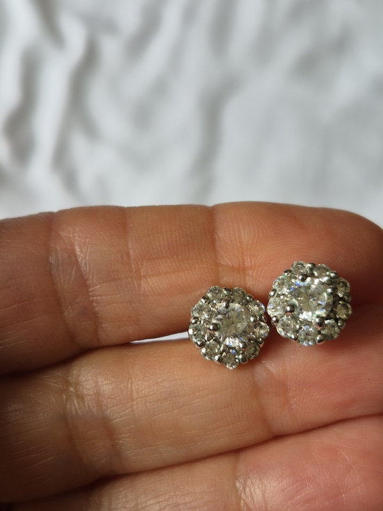 Stella & Dot Jewelry - Stella & Dot Halo Stud Earrings - Clear